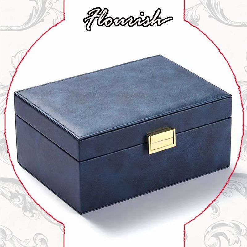 0.5 кг Custom Hot Stamping Logo Navy Color Rigid Cardboard Jewelry Sets Packaging Box для экологически чистой упаковки