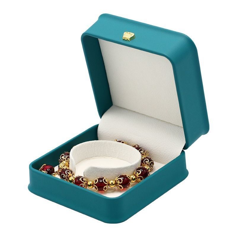 Напечатка логотипа на заказ Luxury PU Jewelry Box Portable Travel Earring Jewelry Storage Bag Двойной шкаф для хранения