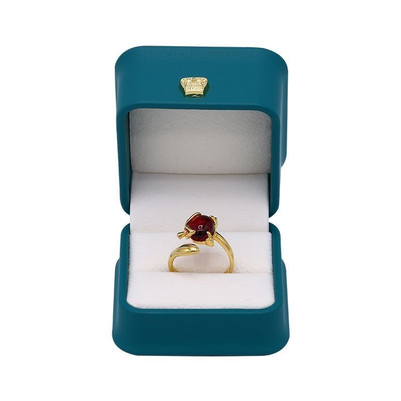 Напечатка логотипа на заказ Luxury PU Jewelry Box Portable Travel Earring Jewelry Storage Bag Двойной шкаф для хранения