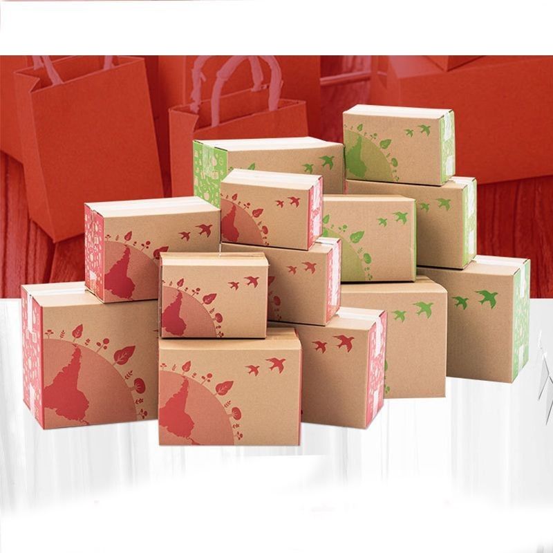 3 Ply B Флейты Плоская упаковка Картонные коробки Складные белые картонные коробки Для вина Пиво Молоко напиток