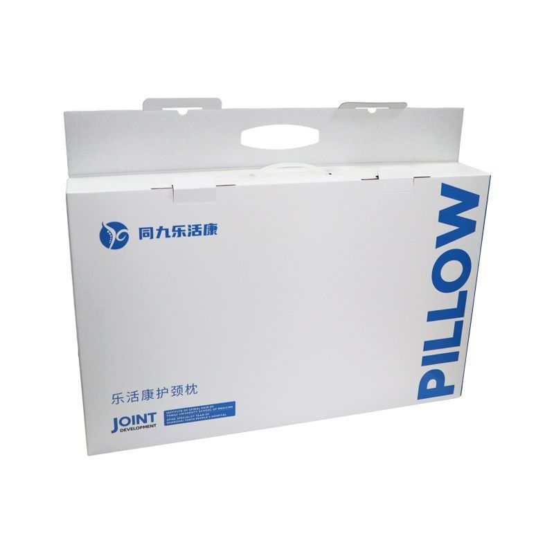 Custom Logo Folding Flat 3-Ply Corrugated Cardboard Kraft Paper Box for Household Pillow Спортивная фитнес-организация