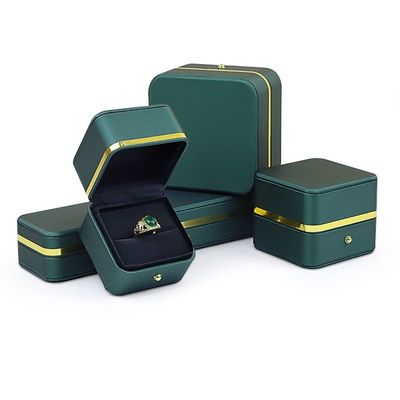 ПУ материал ювелирные изделия упаковочная коробка для колец сережки браслеты и ожерелья 0,300 кг