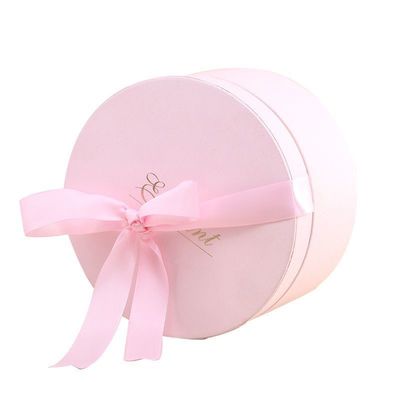 Рождественское украшение Переработанные бумажные банки Упаковка Подарочная коробка Круглые картонные коробки